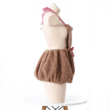 Cute bear dress H046