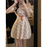 Sweet Pearl Suspender Dress CC032