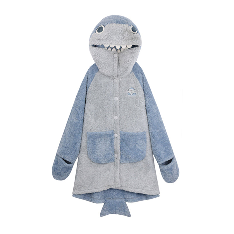 Cute shark plush pajams S194