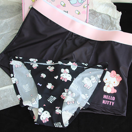 Cute couple kitten underwear S317