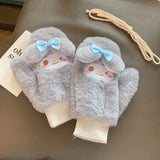 Cute Cartoon plush gloves S212