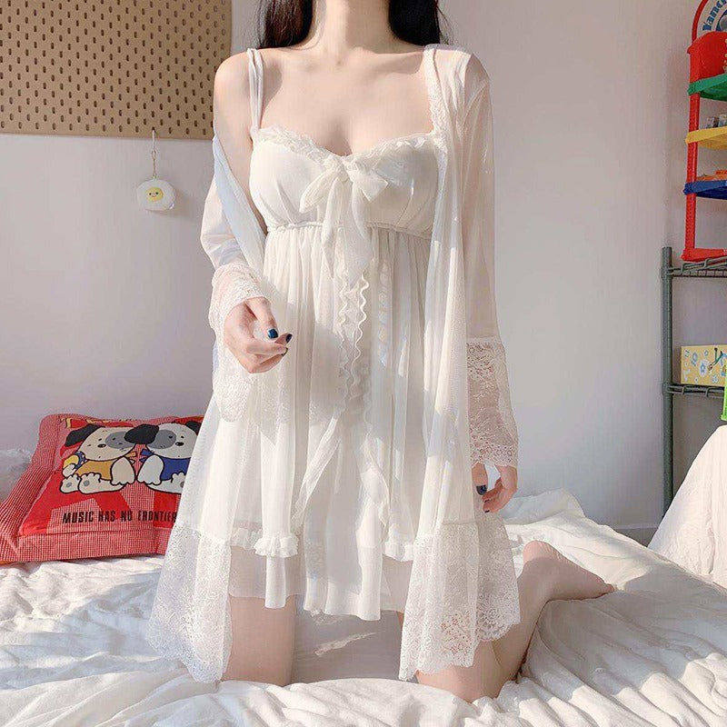 suspender nightgown set H152