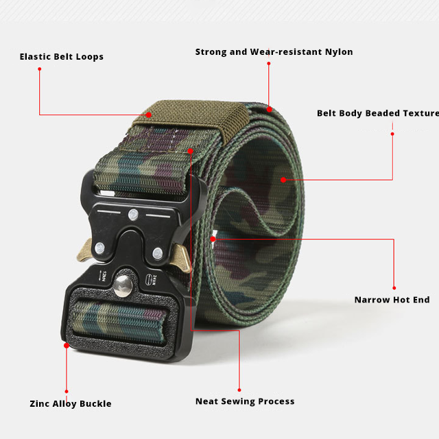 Kobra Quick Release Tactical Belt - Rapid Deployment Gear