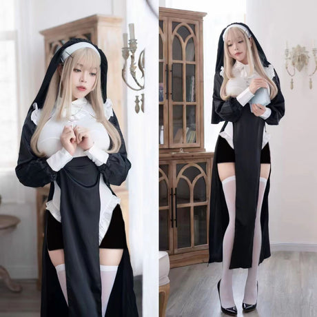 Halloween nun costume S389