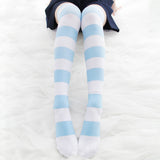 Cute Cat's Claw Striped Knee Socks SS1056