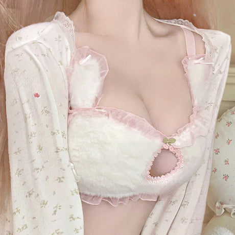 Plush bunny underwear S039