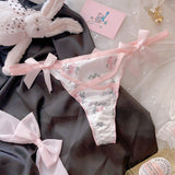 Cute flower bow underwear S054