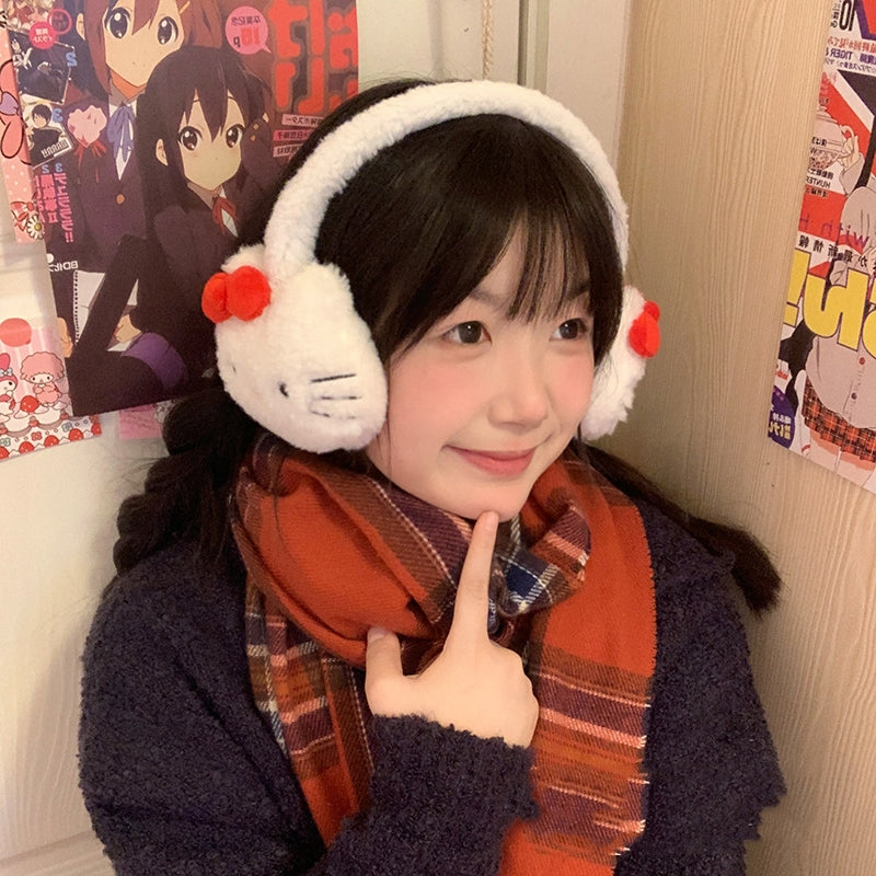 Cute plush earmuffs S066