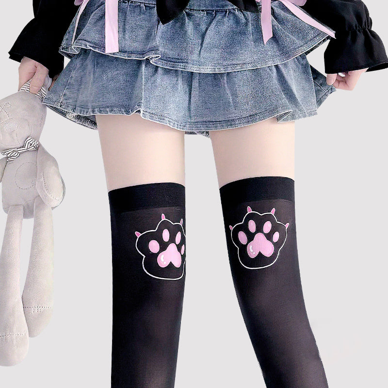 Cat's paw stockings S407