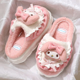 Plush slippers S046