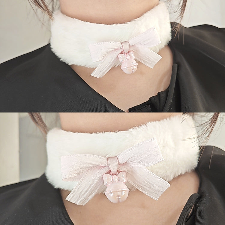 Furry collar H281