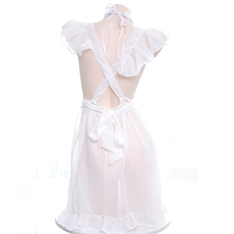 Bow Tie Maid Apron Pajamas SS1047