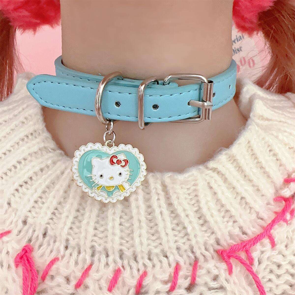 Cute cat collar H228