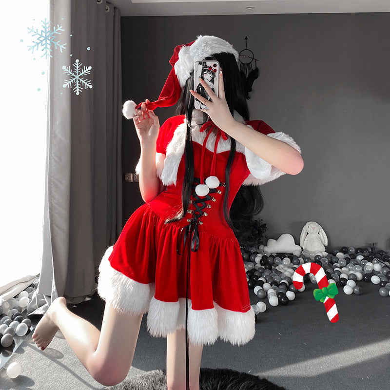 Christmas cos dress H061