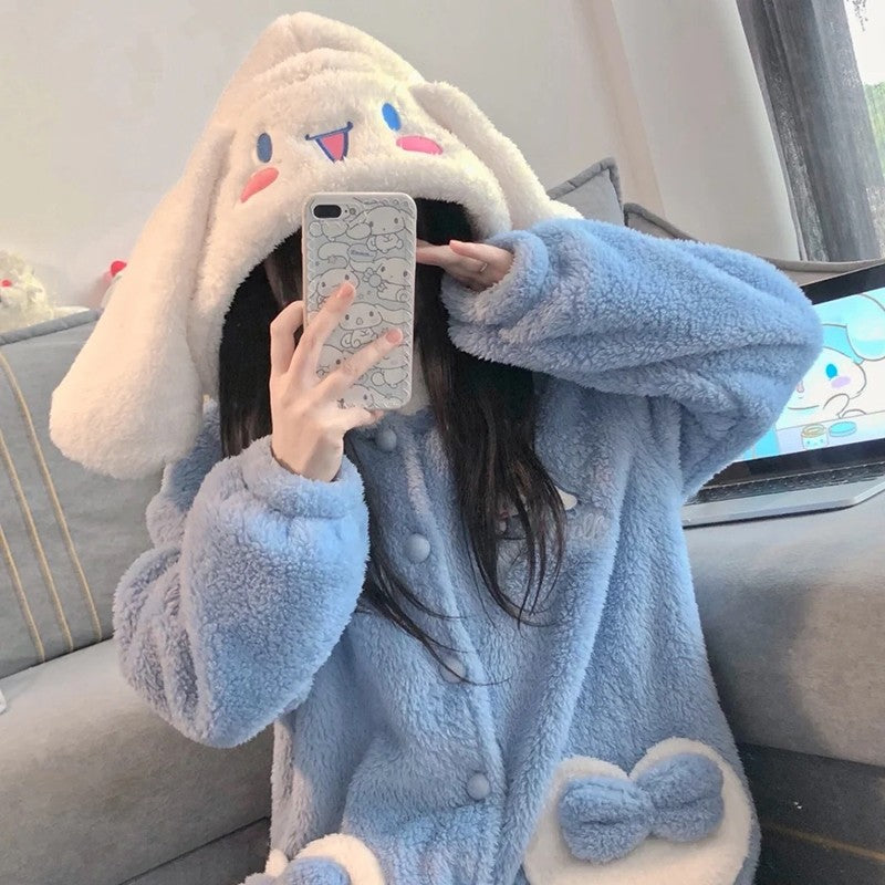 Cute bunny pajamas S026