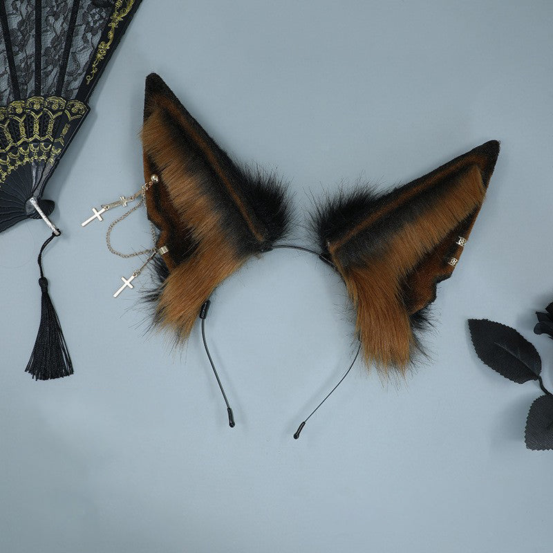 Anubis simulated wolf ears S083