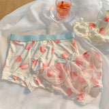 Peach couple underwear H090