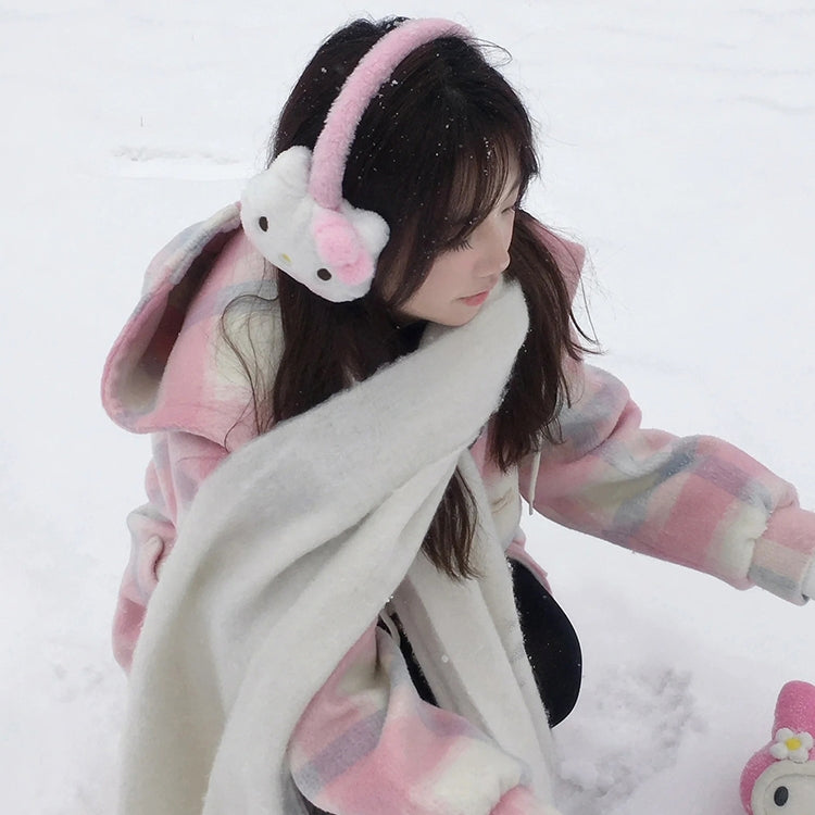 Cute plush earmuffs S066