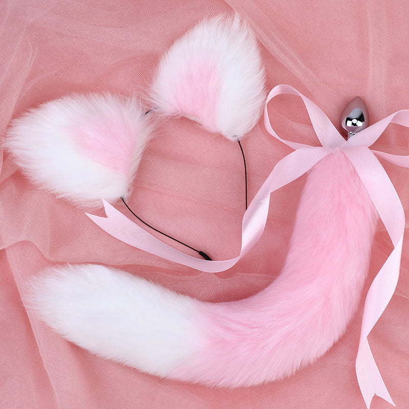 Fox Tail + cat ears set S400