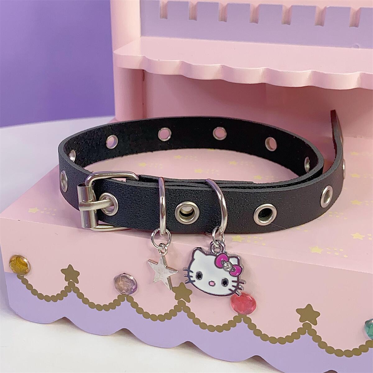 Cute cat collar H228