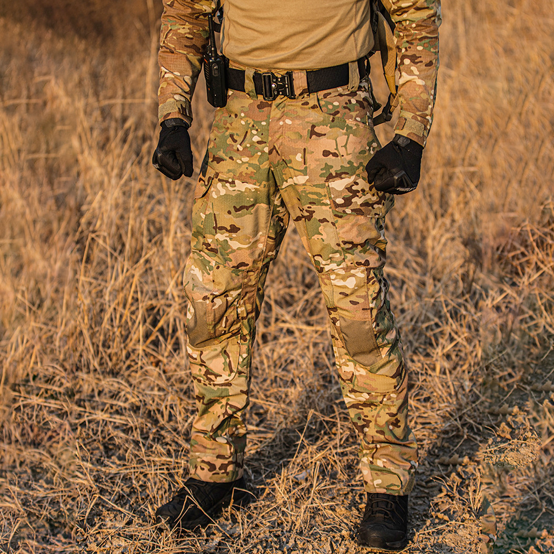 Buy HAN·WILD Combat Pants Tactical Pant with Knee Pads Multicam Rip-Stop  Trousers Airsoft Hunting Pants at Amazon.in
