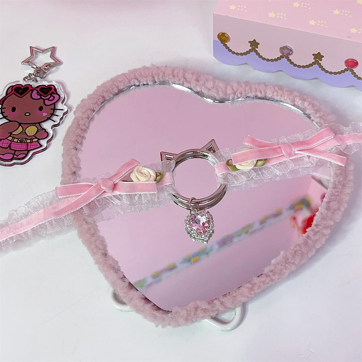 bow cat collar S010