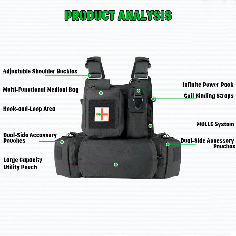 MOLLE Full Protection Quick-Release Outdoor Tactical Vest