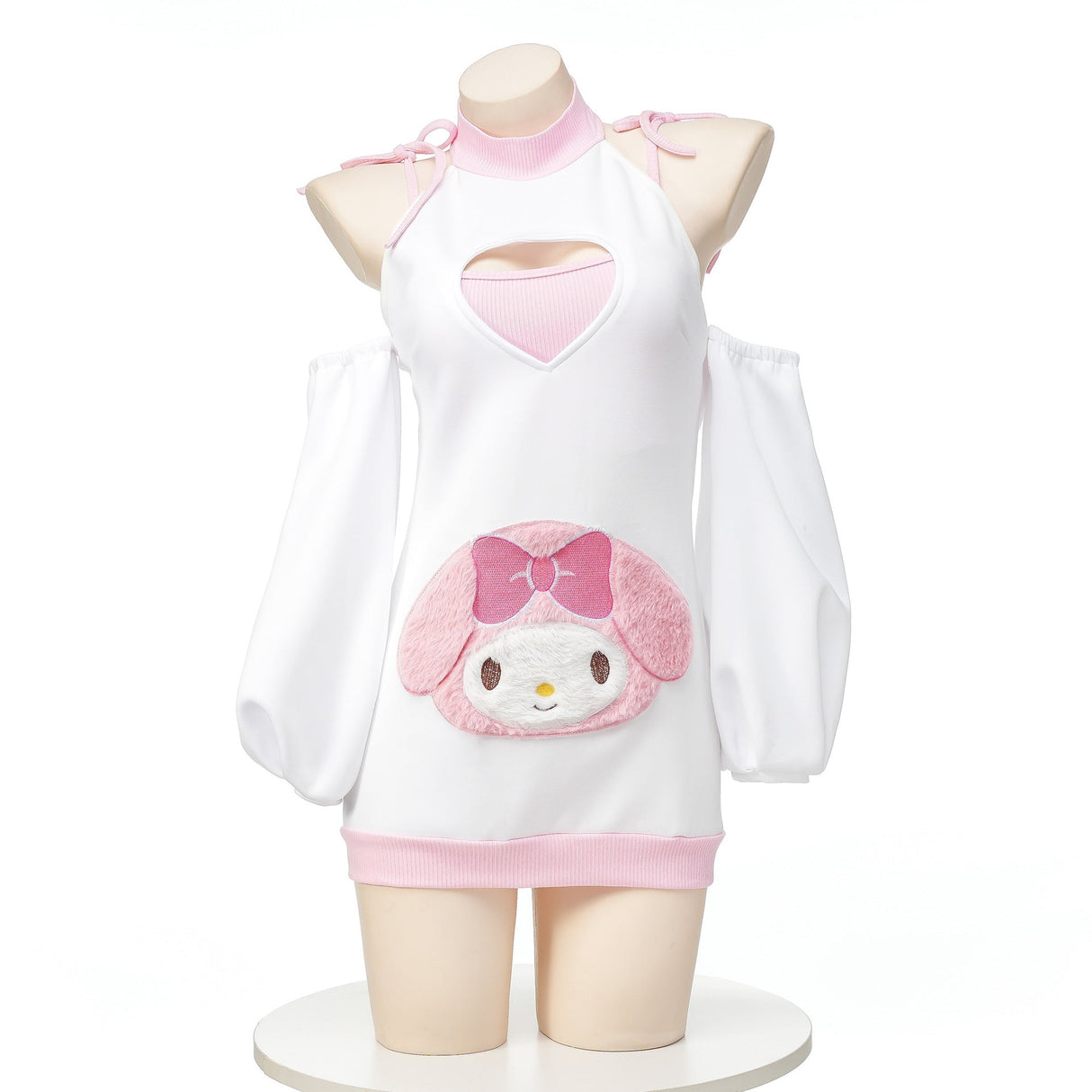 Pink bunny suit S070