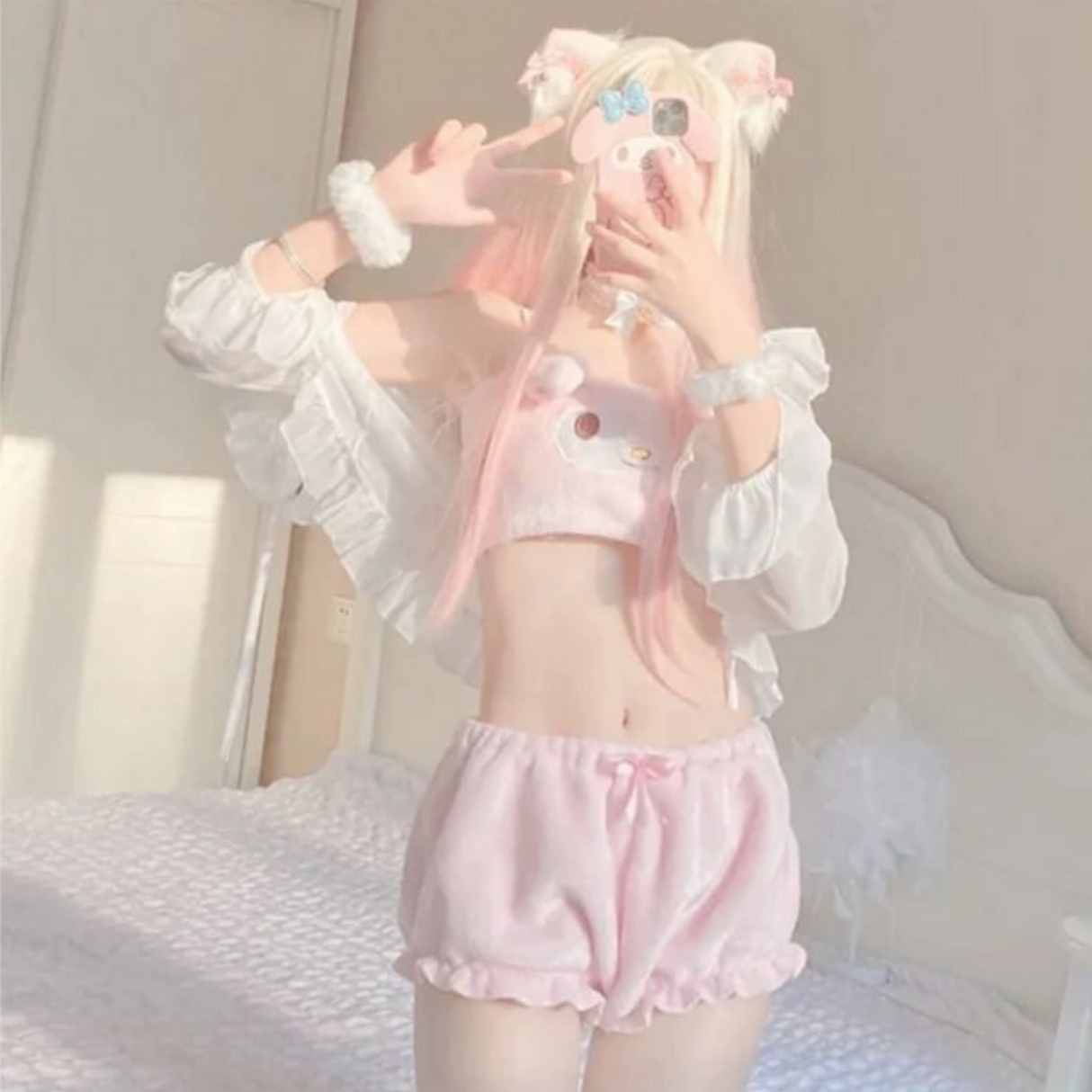 Cute cartoon pajamas S461