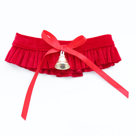 Christmas red bell collar SS2707