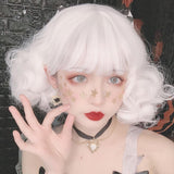 Girly Lolita White Wig WS2069