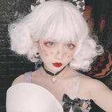 Girly Lolita White Wig WS2069