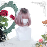 Lolita melange short hair wig WS1252