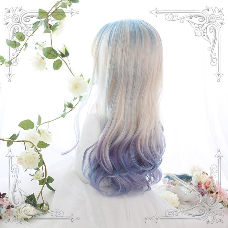 Harajuku Lolita Color Block Wig  WS1265