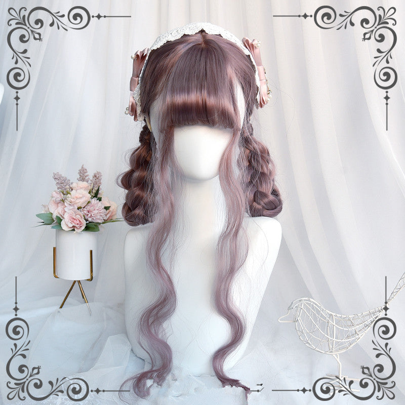 Lolita soft five-color wig WS2196