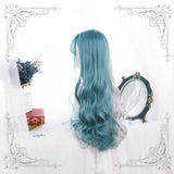 Harajuku Lolita melange long curly wig WS1306