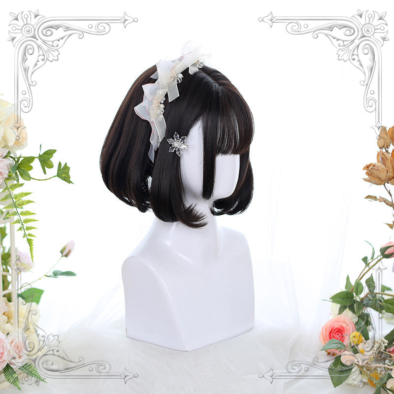 Lolita melange short hair wig WS1252