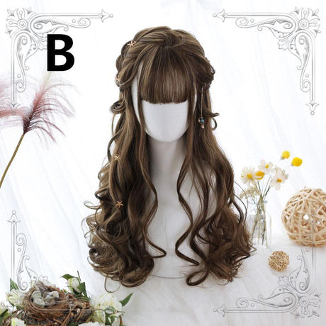 Harajuku Lolita Long Curly Hair Wig  WS1257