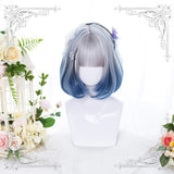 Lolita melange short hair wig WS1252