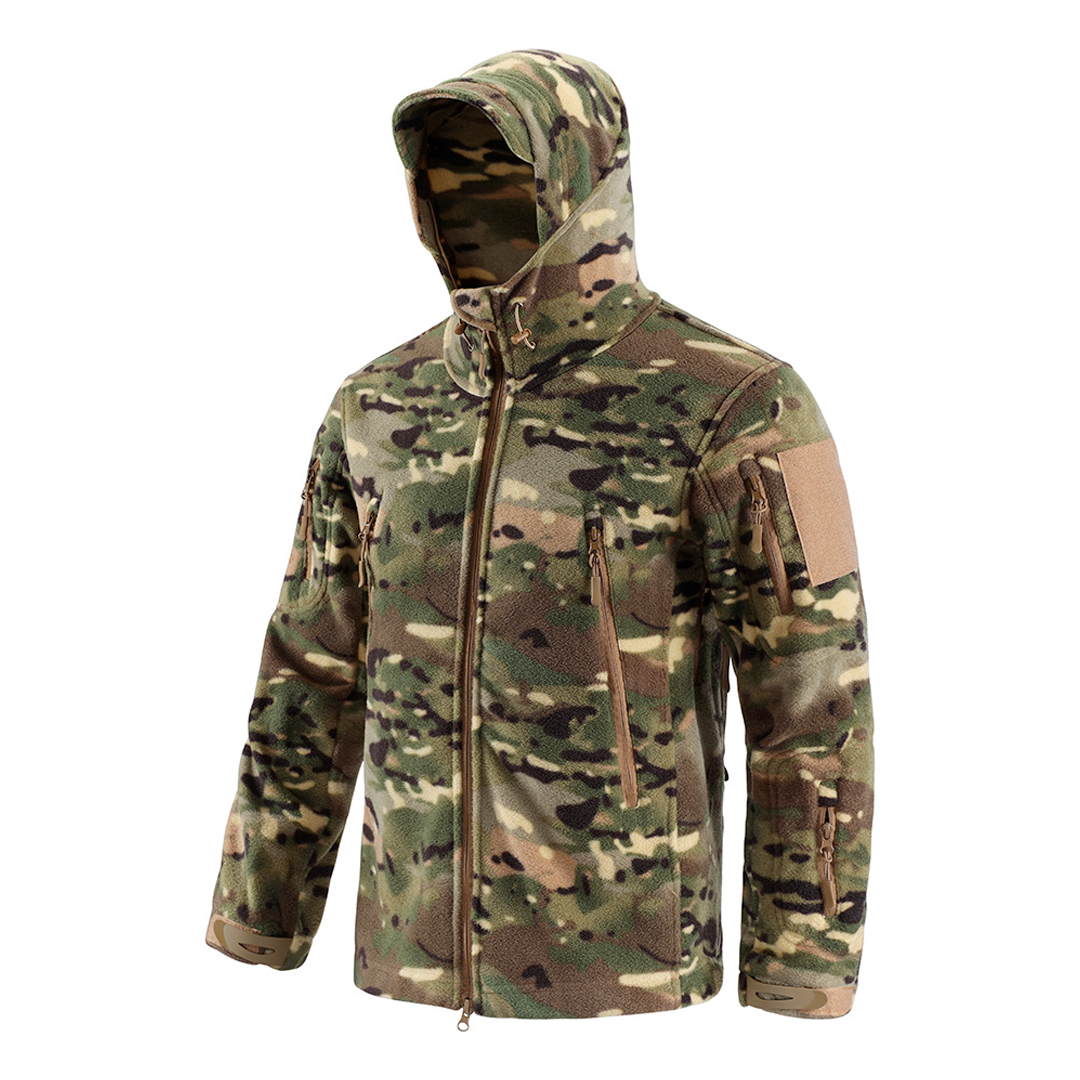 Men's Warm Fleece Outdoor Jacket