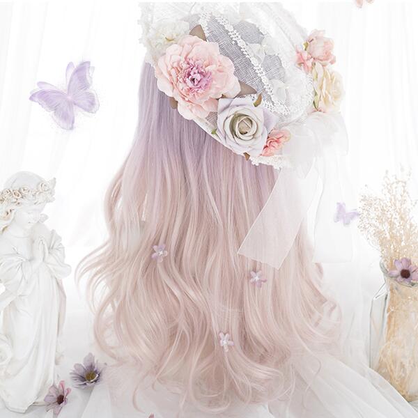 Long curly hair lolita wig WS2156