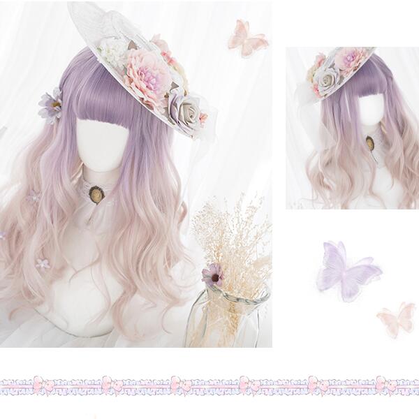 Long curly hair lolita wig WS2156