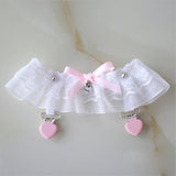 Lace Bow Garter socks Leg clamp SS2134