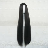 Lolita long straight hair natural black wig WS1222