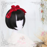 Lolita Black Straight Hair Wig WS1023