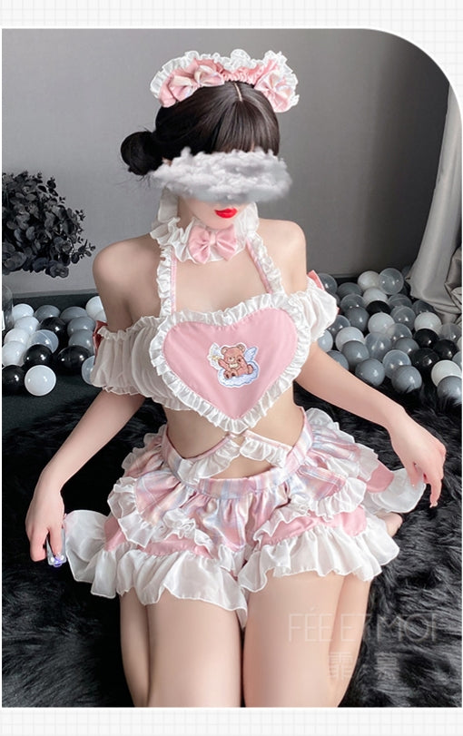 Bear maid costume H207