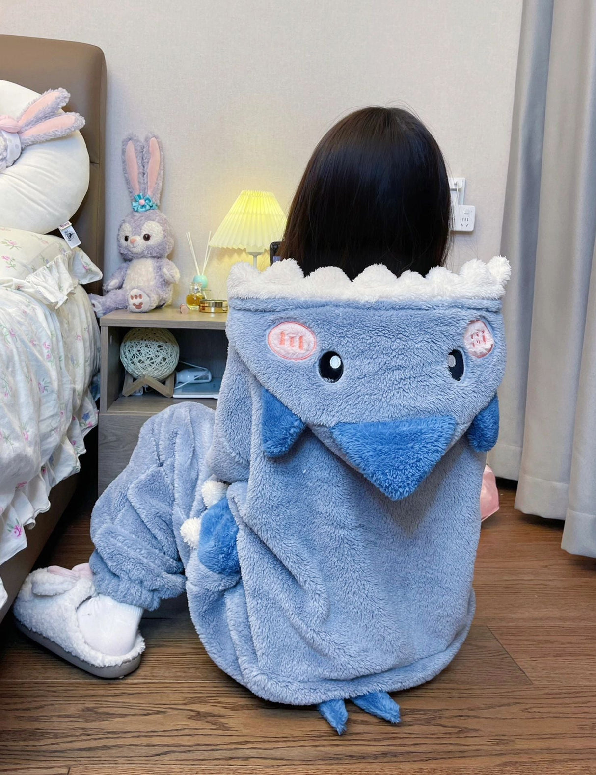 Cute shark onesie pajamas S119