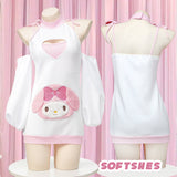 Pink bunny suit S070