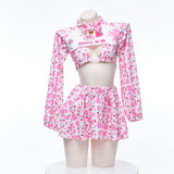 Pink cow pajamas H242