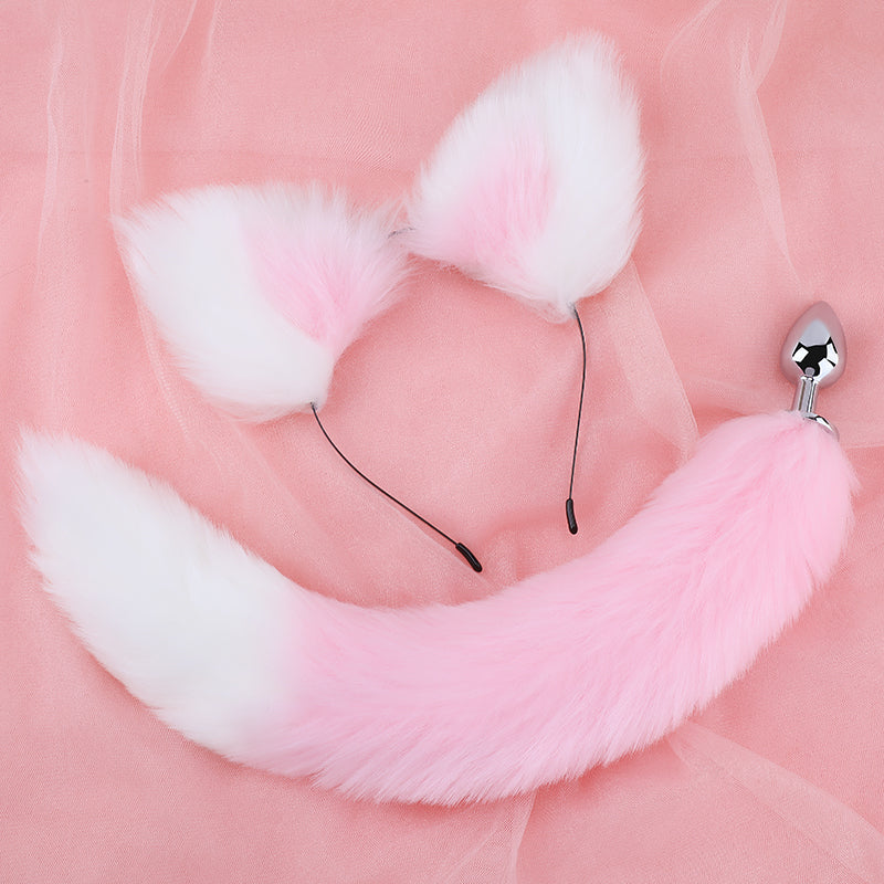 Fox Tail + cat ears set S400